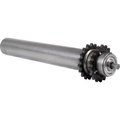 Omni Metalcraft 1.9" Dia. x 9 Ga. Steel 40A18 Sprocketed Roller for 36" O.A.W. Omni Conveyors 43507-36-GP